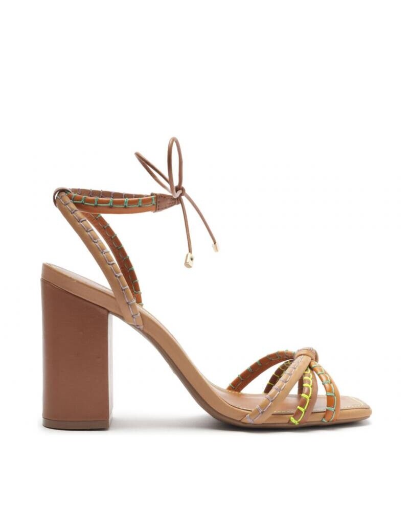 Viceversa SANDALIA TACO ALTO CARAMELO