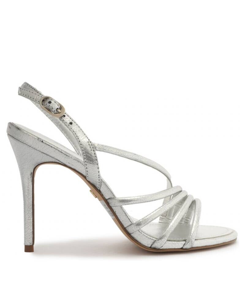 Viceversa SANDALIA TACO ALTO PLATEADA