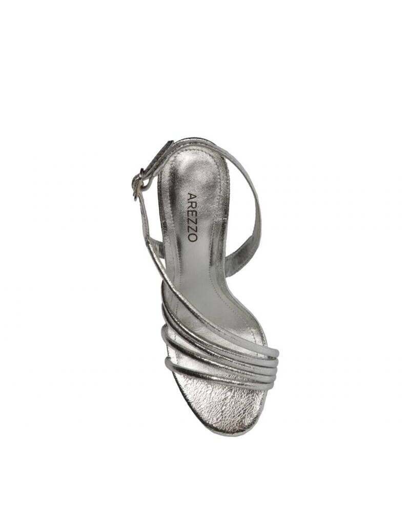 Viceversa SANDALIA TACO ALTO PLATEADA