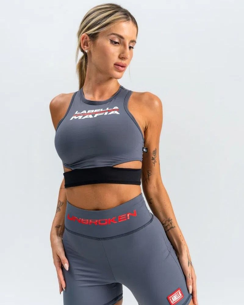 viceversa SHORT GRIS LBM