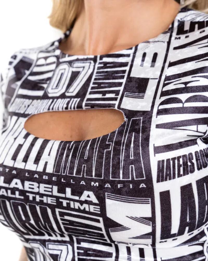 Viceversa T-SHIRT COLOR ESTAMPADO BY LA BELLAMAFIA