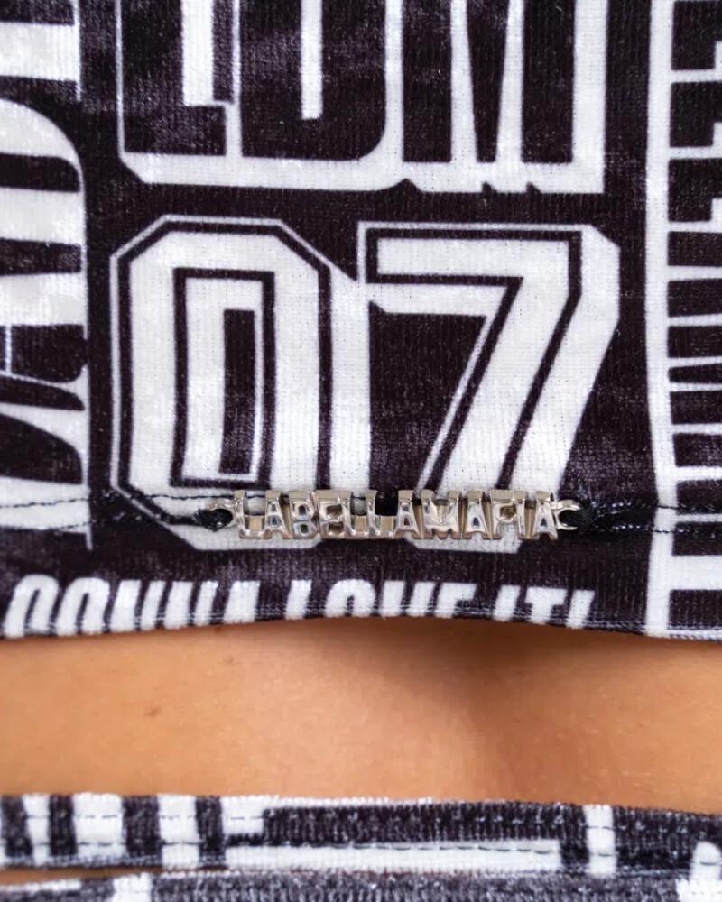 Viceversa T-SHIRT COLOR ESTAMPADO BY LA BELLAMAFIA