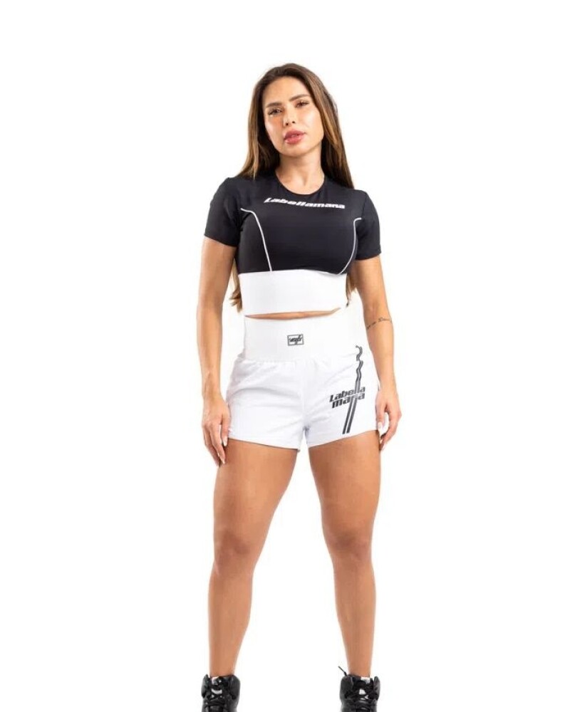 Viceversa T-SHIRT COLOR NEGRO BY LA BELLAMAFIA