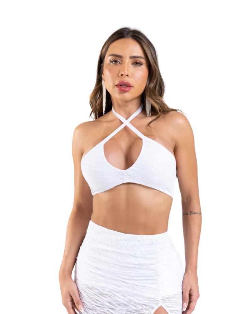 viceversa TOP COLOR BLANCO BY LA BELLAMAFIA