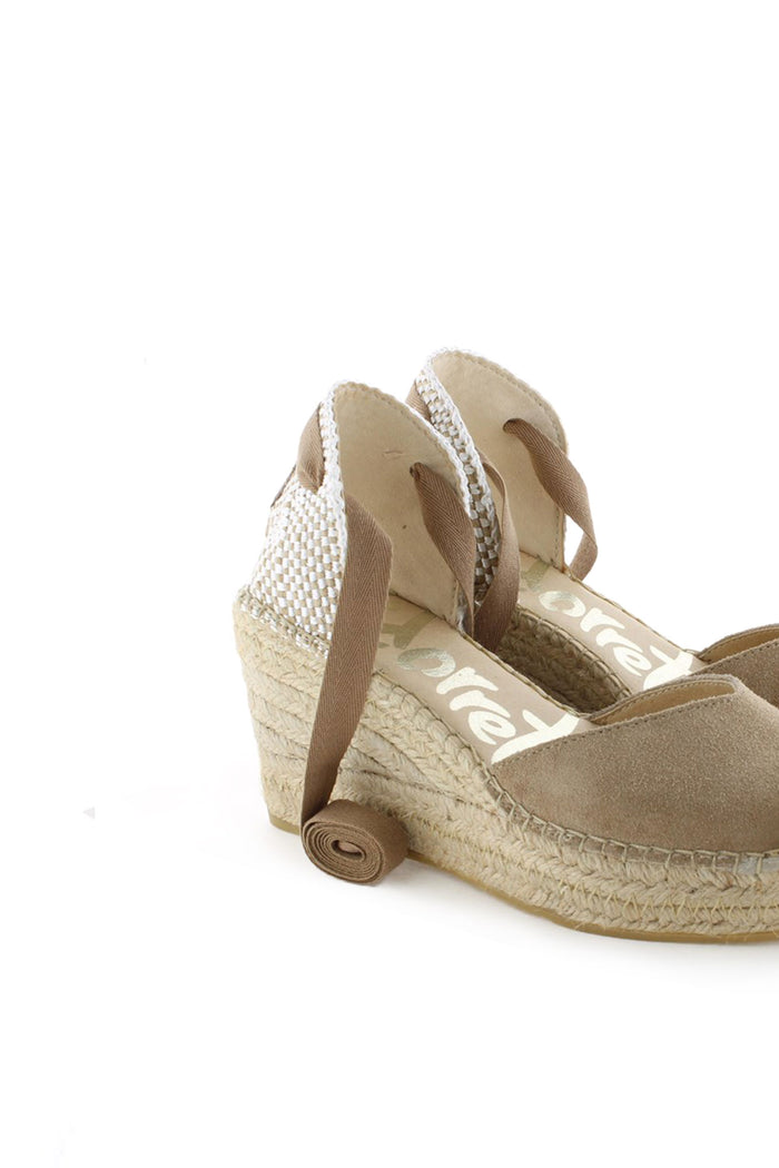 Vidorreta Campesina Pico En Serraje Arena Oscuro Tilo 5