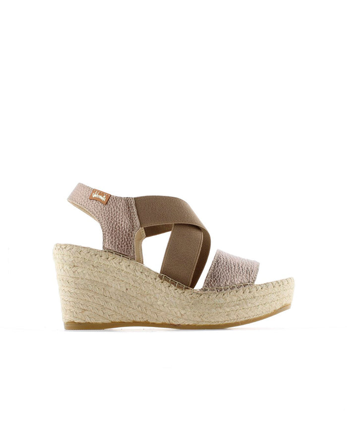 vidorreta Sandalia elásticos en napa metal cuerda Dominica