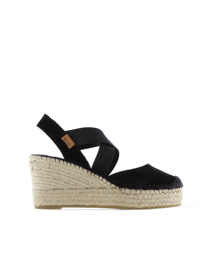 vidorreta Valenciana cruzada en serraje negro Tilo 5