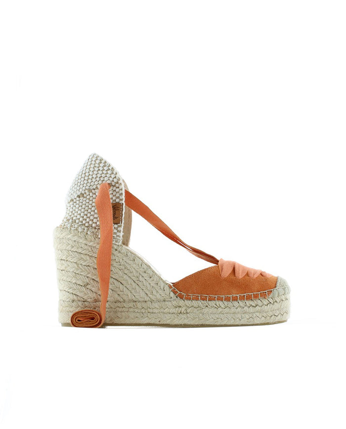 vidorreta Campesina en serraje naranja Matisse