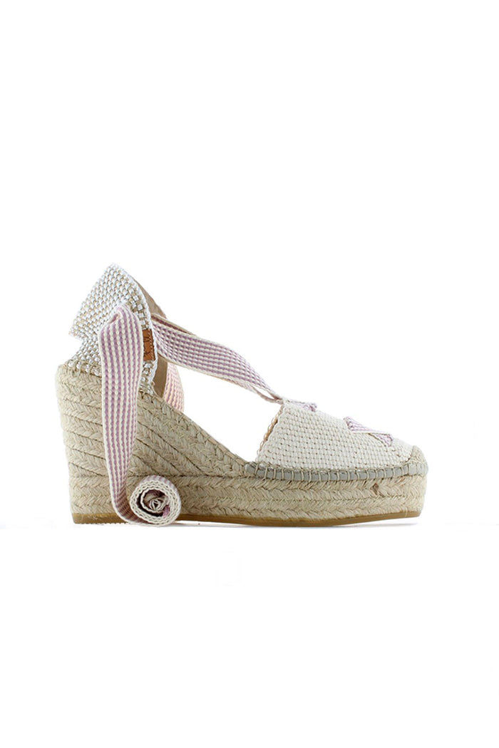 vidorreta Sandalia cintas tejido x crudo Tilo 7