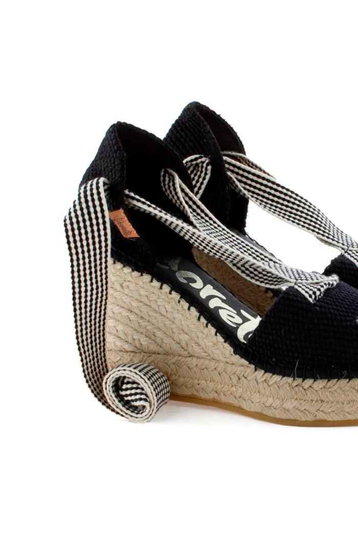 Vidorreta Sandalia Cintas Tejido X Negro Tilo 7
