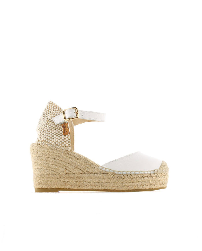Vidorreta Sandalia En Napa Blanco Tilo 5