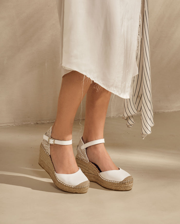 vidorreta Sandalia en napa blanco Tilo 5