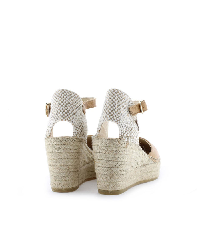 Vidorreta Sandalia En Napa Cuero Tilo 5