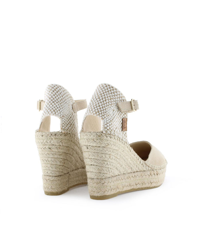 Vidorreta Sandalia En Serraje Arena Tilo 7