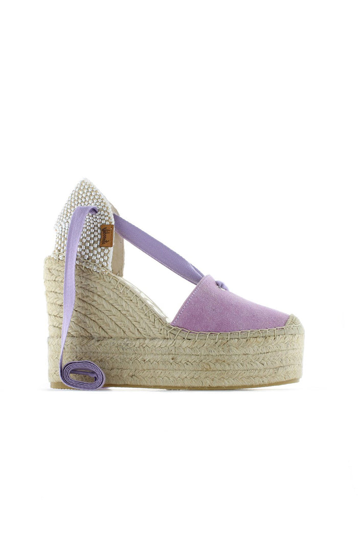 Vidorreta Sandalia Lona Eco Malva Greco