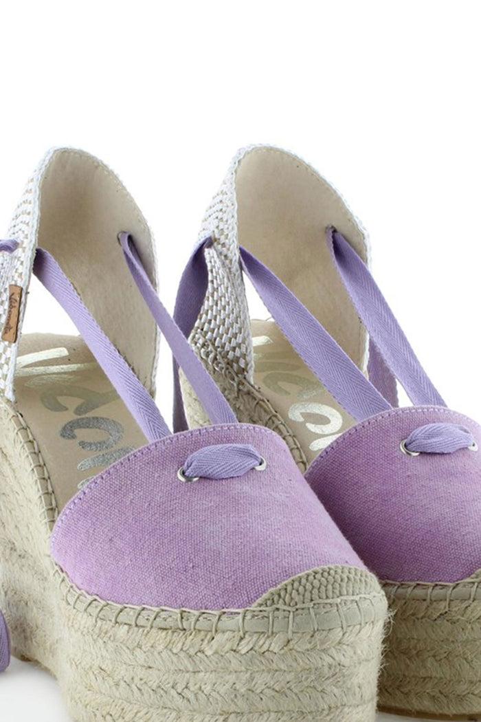 Vidorreta Sandalia Lona Eco Malva Greco