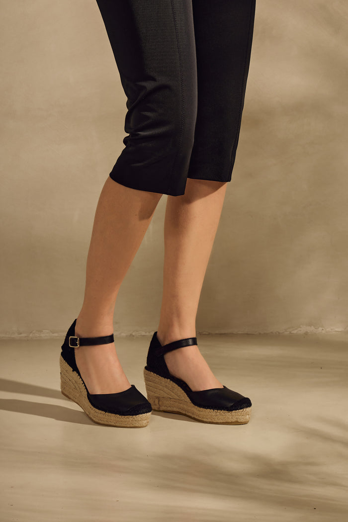 vidorreta Sandalia napa negro Tilo 5