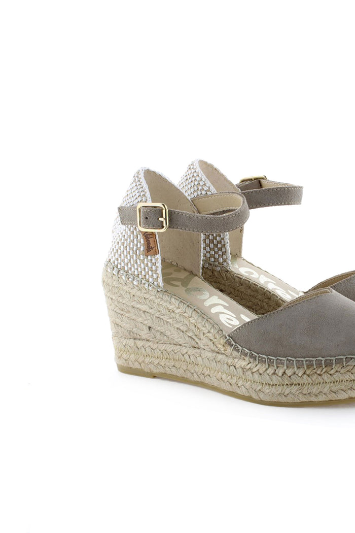 Vidorreta Sandalia Pico Serraje Taupe Tilo 5