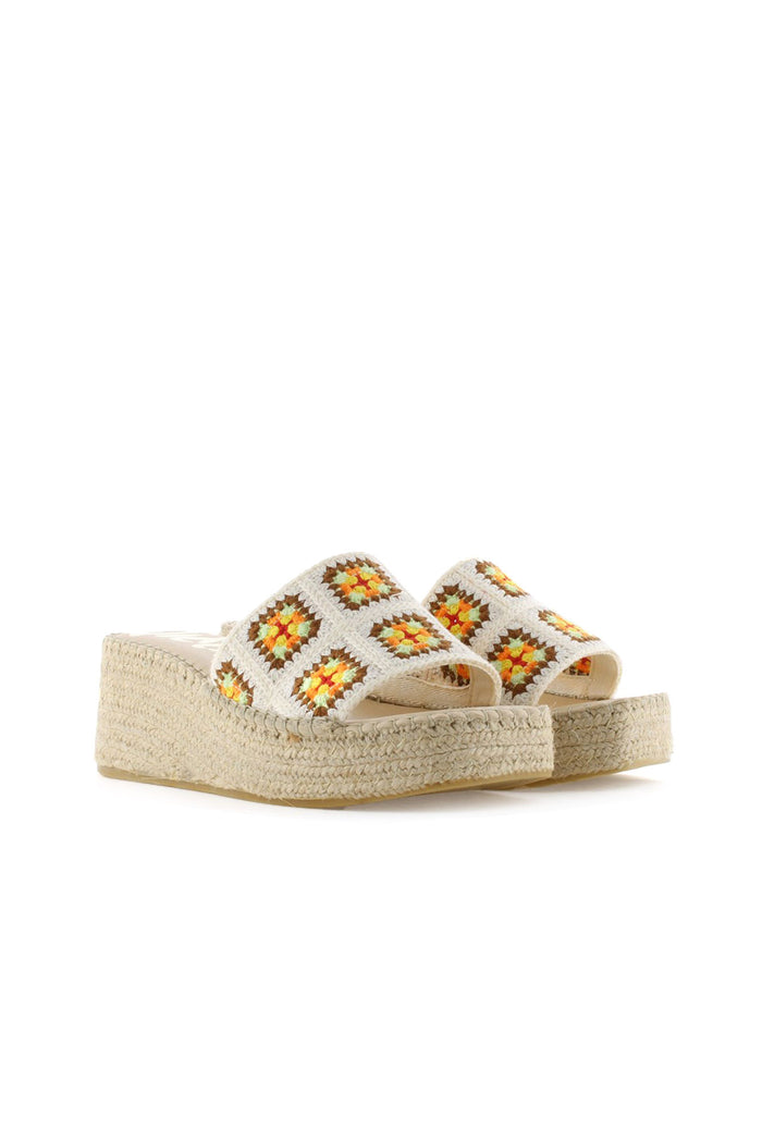 Vidorreta Zueco Crochet Apricot Vinci