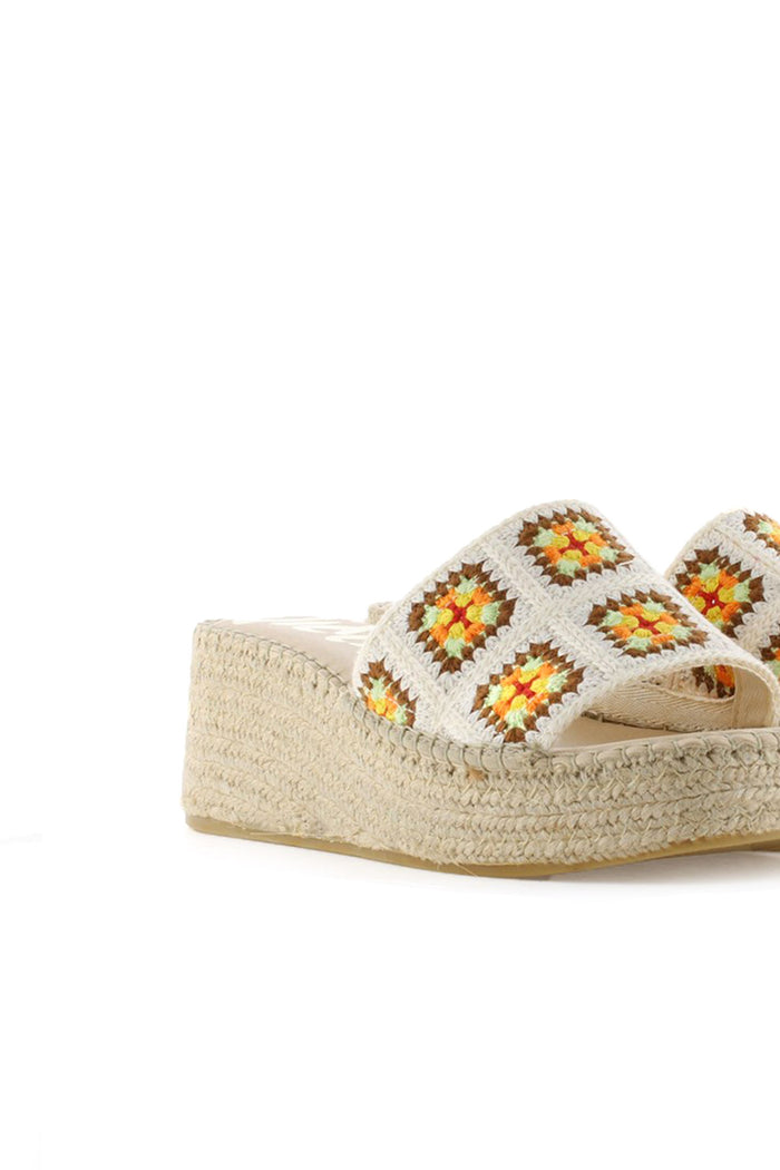 Vidorreta Zueco Crochet Apricot Vinci