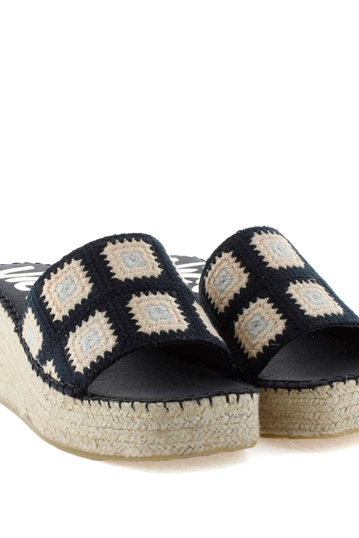 Vidorreta Zueco Crochet Negro Vinci