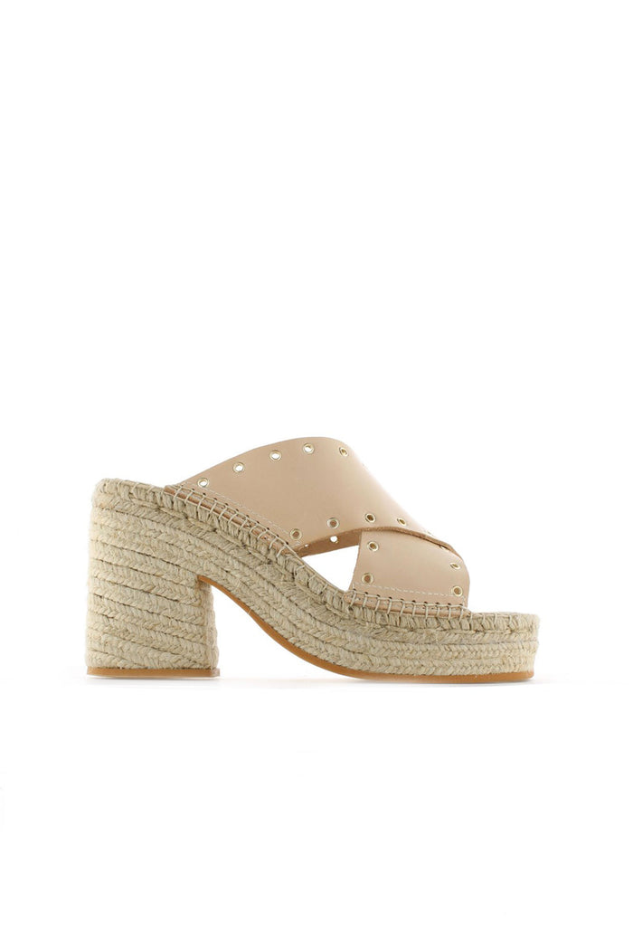 Vidorreta Zueco Cruzado Vaquetta Natural