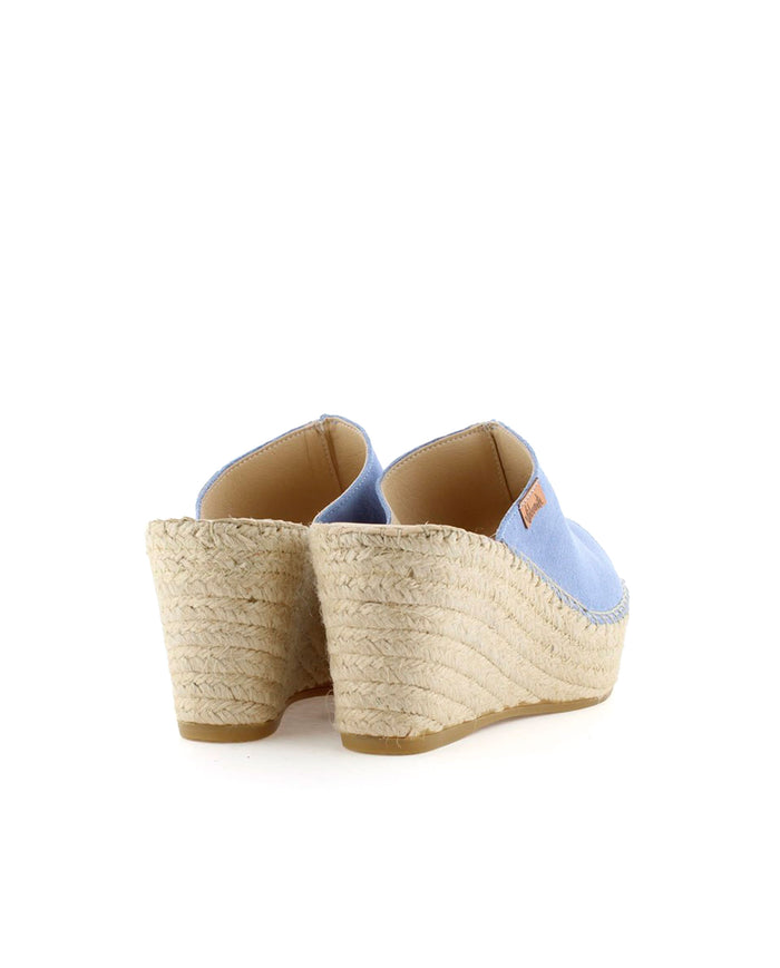 Vidorreta Zueco En Serraje Jeans Dominica