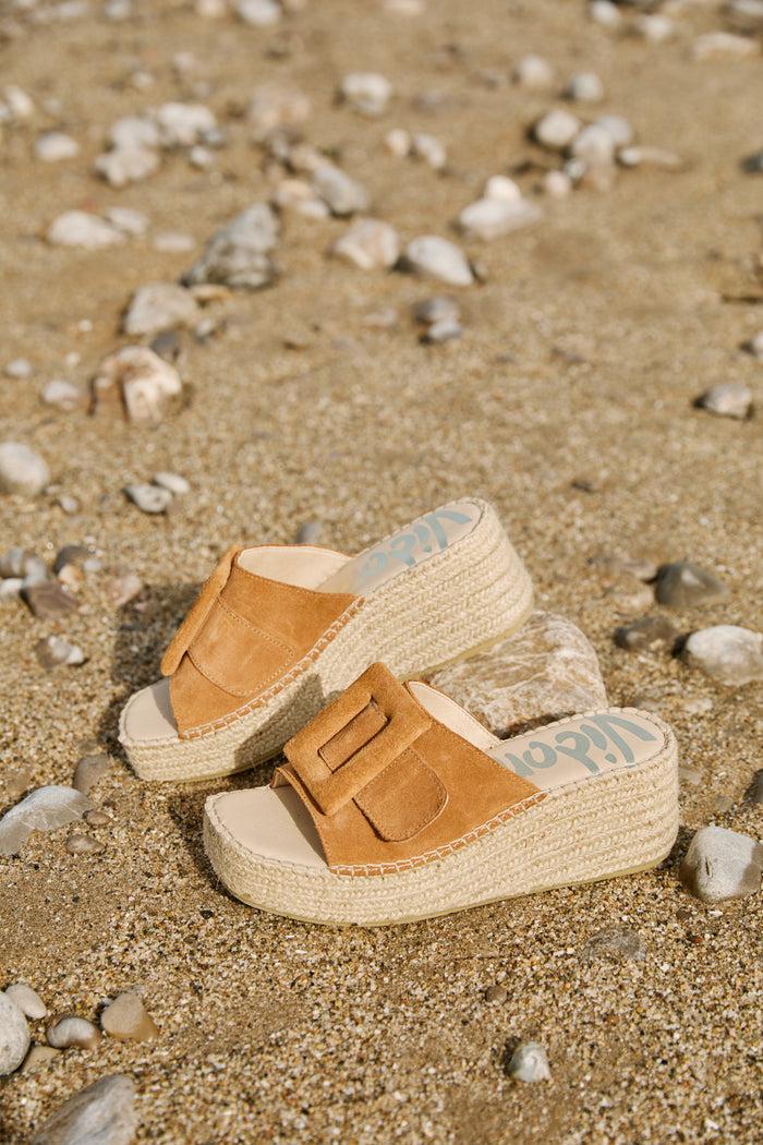 vidorreta Zueco serraje cuero Vinci