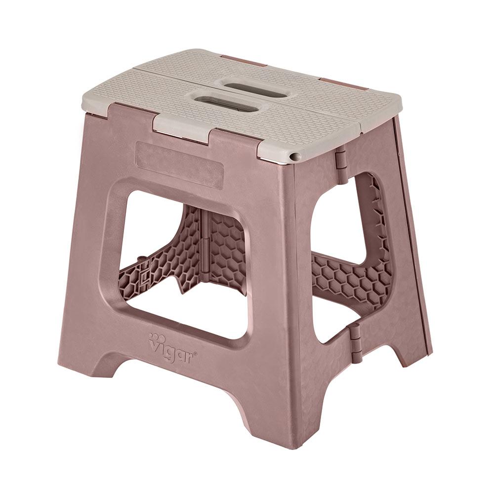 vigar Compact Raisin In The Sun Foldable 32cm Stool