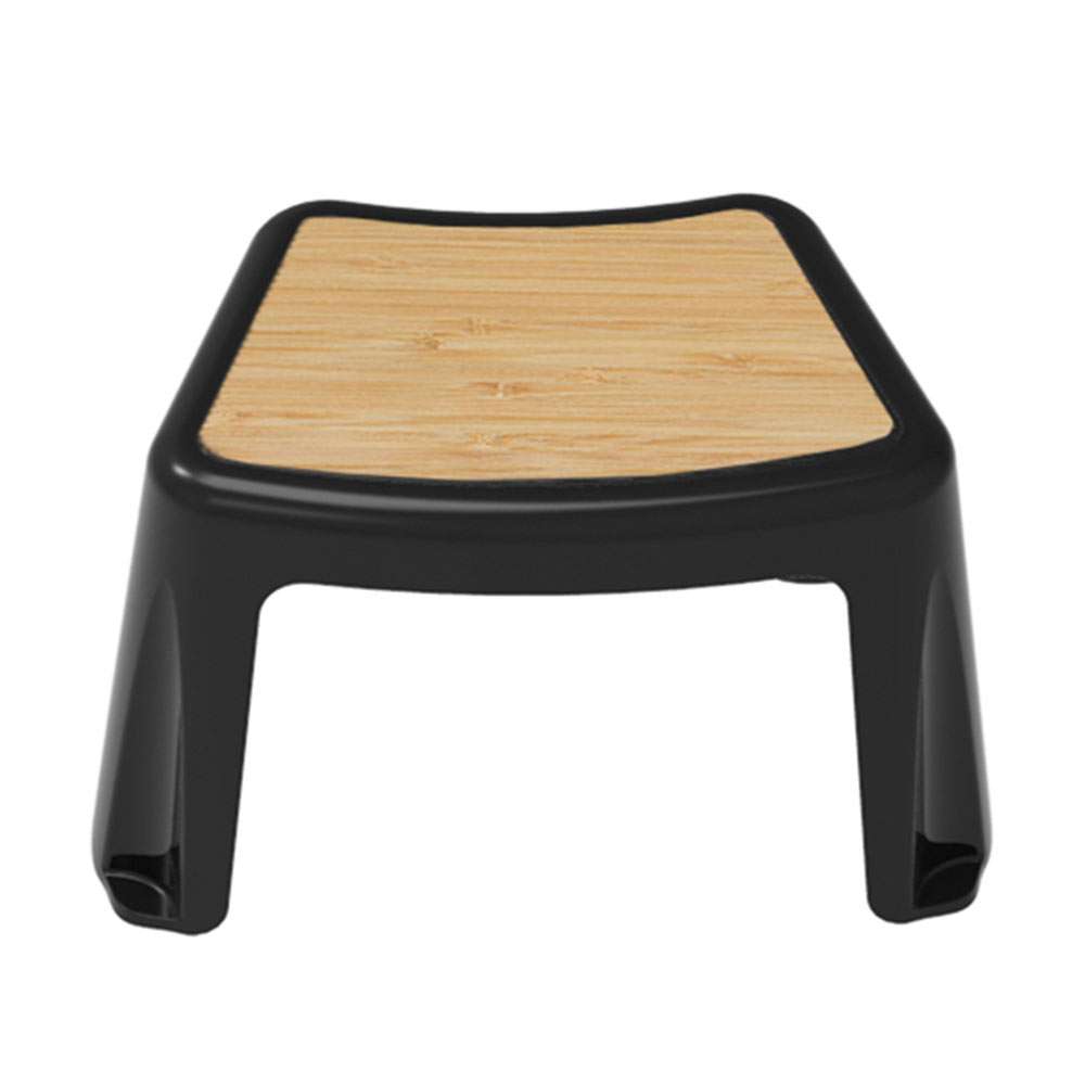 vigar Black Bamboo 25cm Stool