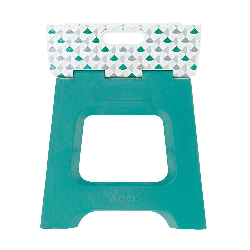 Vigar Compact Geom On Top Foldable 32cm Stool