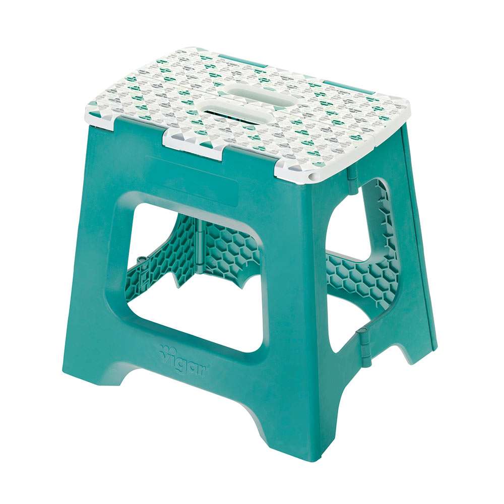 vigar Compact Geom On Top Foldable 32cm Stool