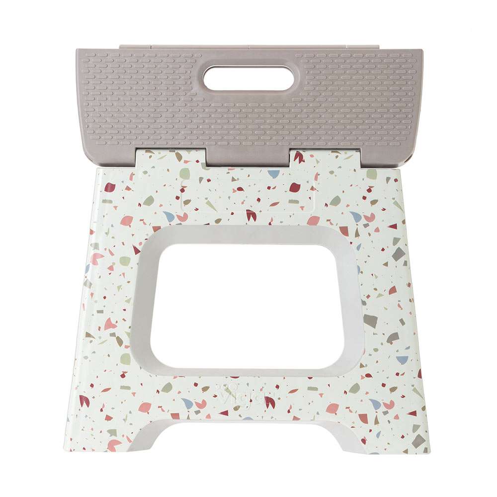 Vigar Compact Terrazzo In Body Foldable 32cm Stool