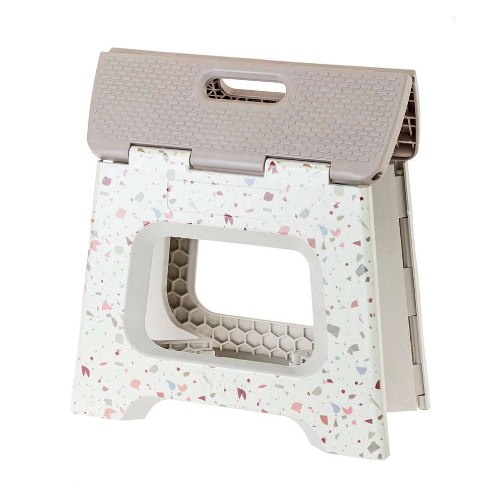 Vigar Compact Terrazzo In Body Foldable 32cm Stool