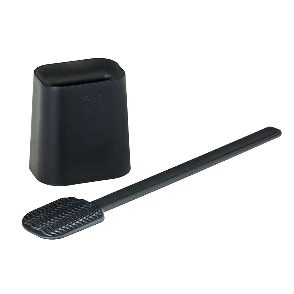 Vigar Essential Black Eco Toilet Set