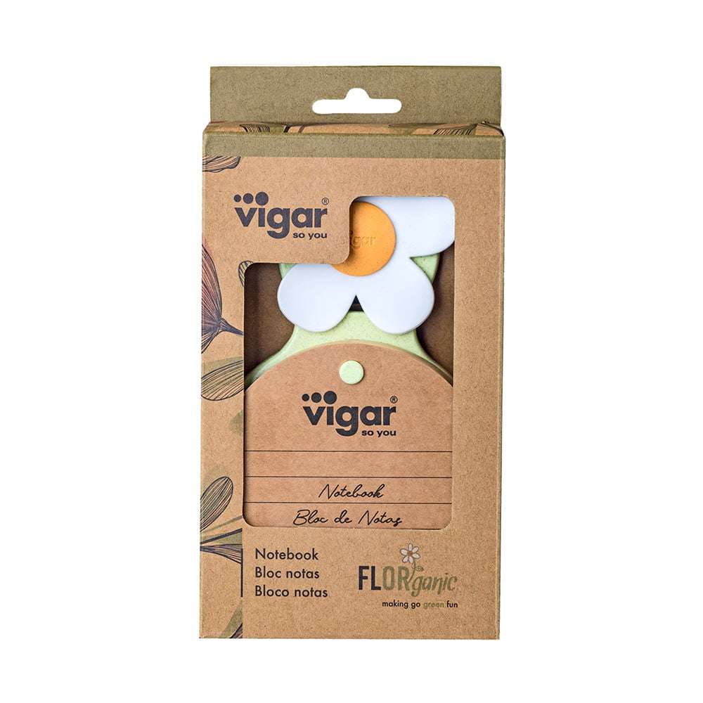 Vigar Vigar Florganic Flower Power Notebook With Suction