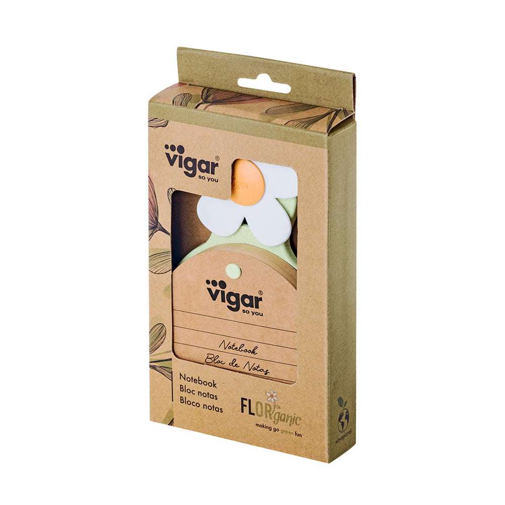 Vigar Vigar Florganic Flower Power Notebook With Suction