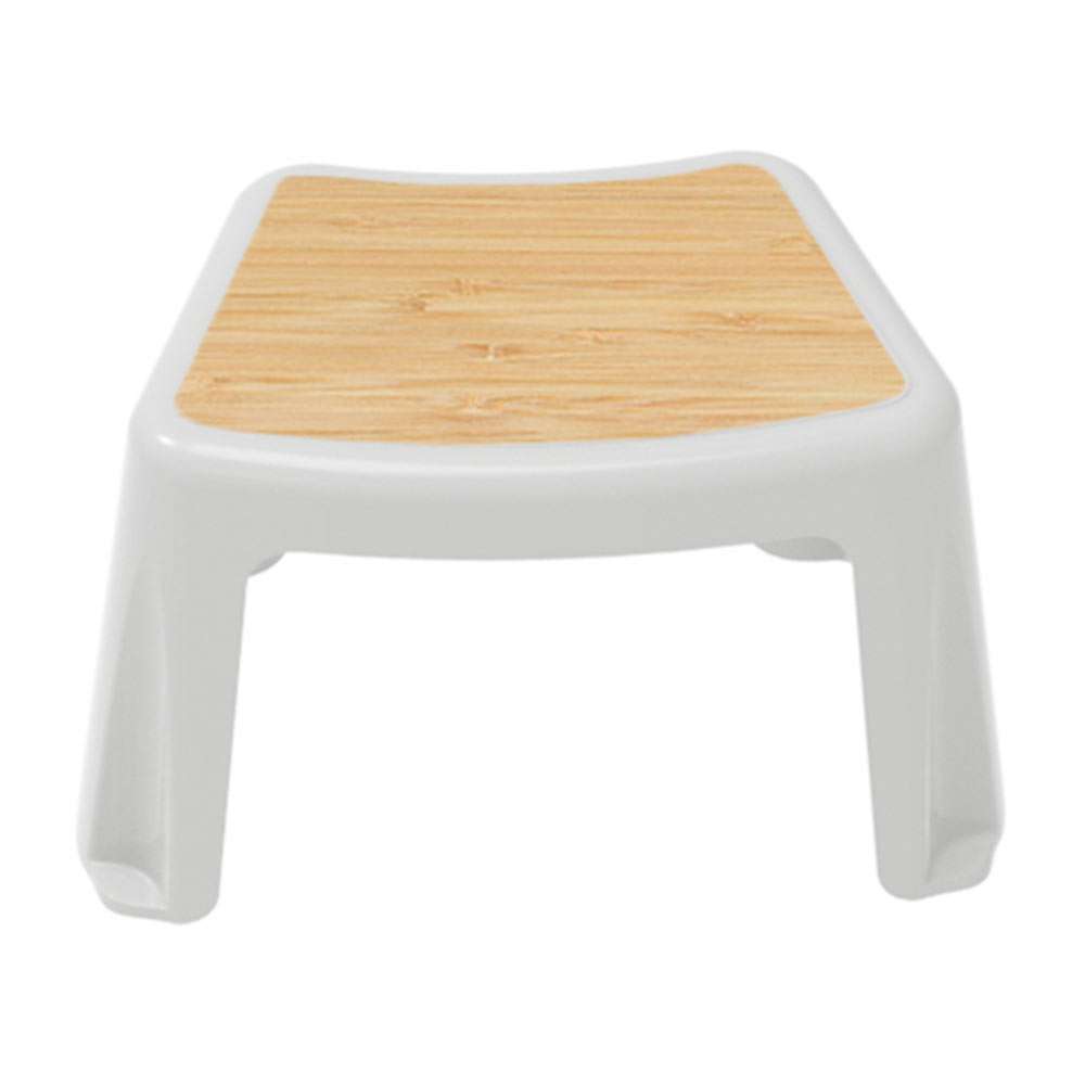 vigar Grey Bamboo 25cm Stool