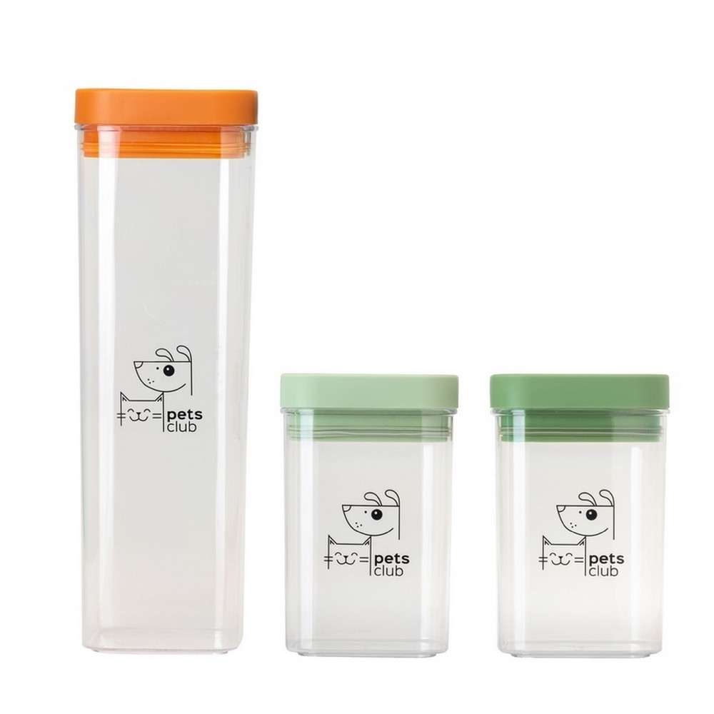 Vigar PETS CLUB FOOD STORAGE PACK – 3 PACK