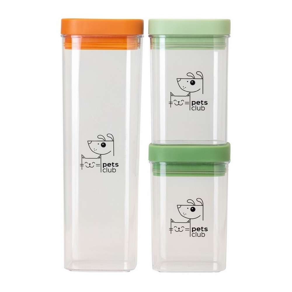 vigar PETS CLUB FOOD STORAGE PACK – 3 PACK