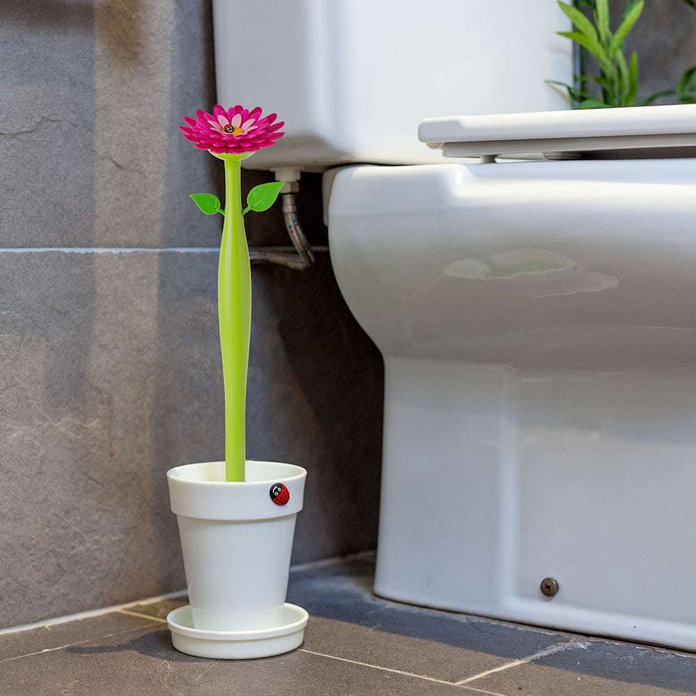 Vigar Vigar Flower Power White Toilet Set