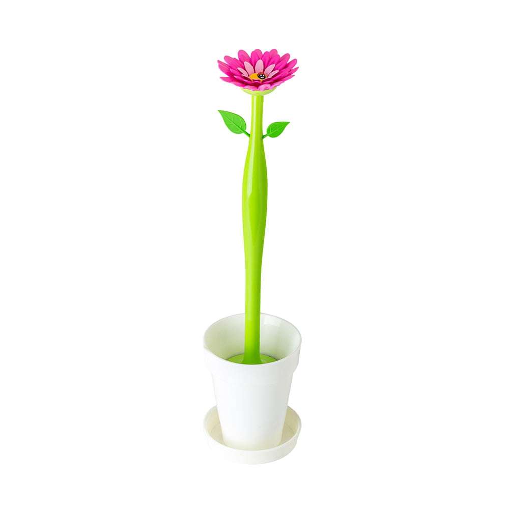 vigar Vigar Flower Power White Toilet Set