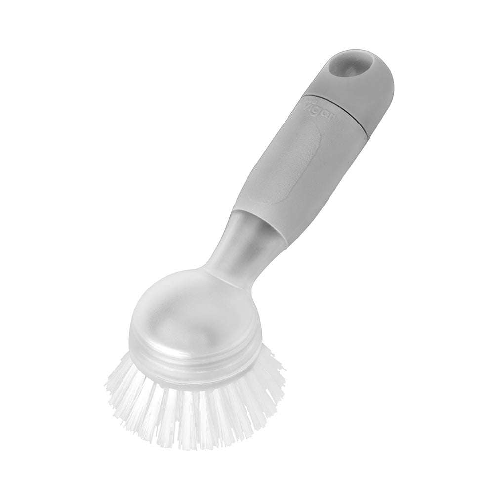 vigar Vigar Rengo Soap Dispensing Grey Dish Brush