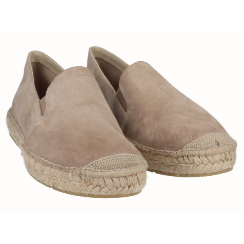 Viguera Alpargata Plana Hombre Beig