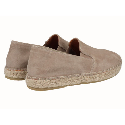 Viguera Alpargata Plana Hombre Beig