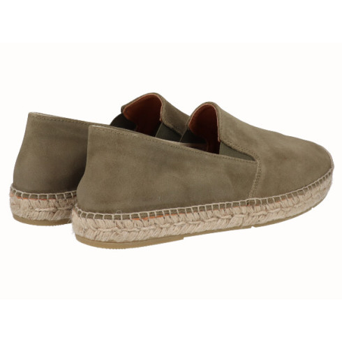 Viguera Alpargata Plana Hombre Kaki