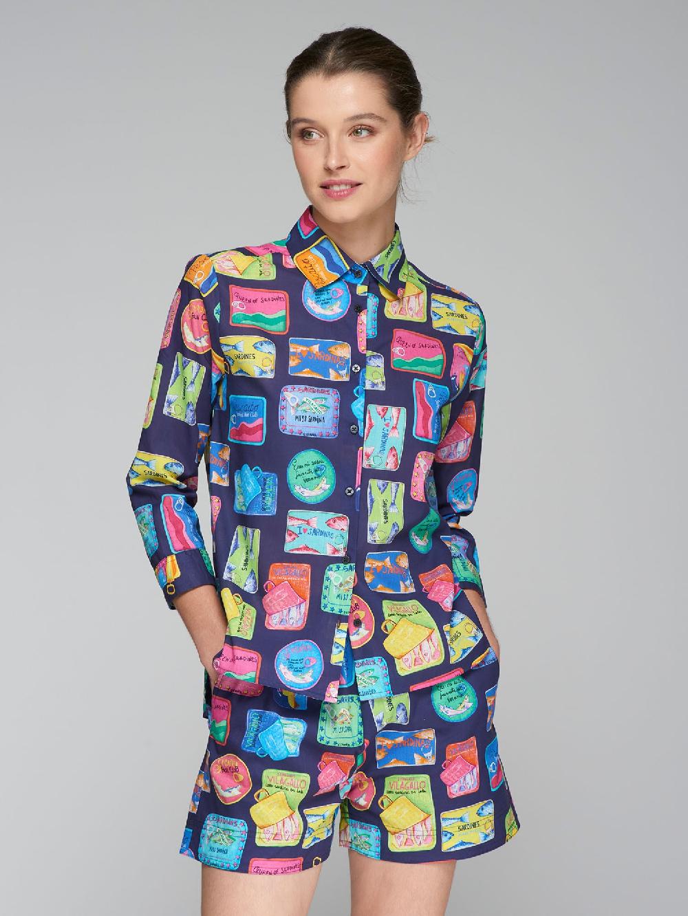 Vilagallo BERMUDA SARDINAS NAVY VOILE