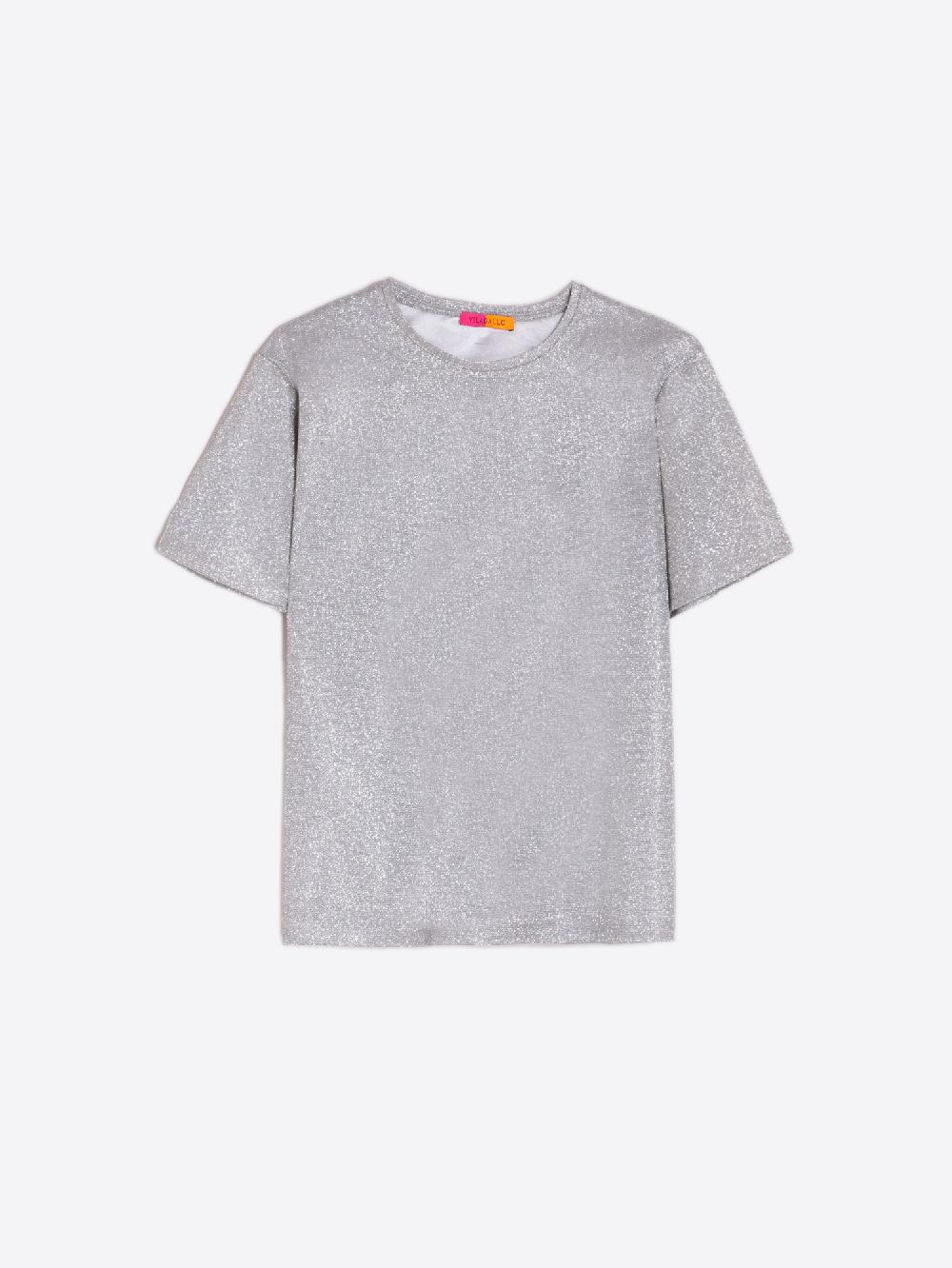 Vilagallo CAMISETA FLUIDA PLATA