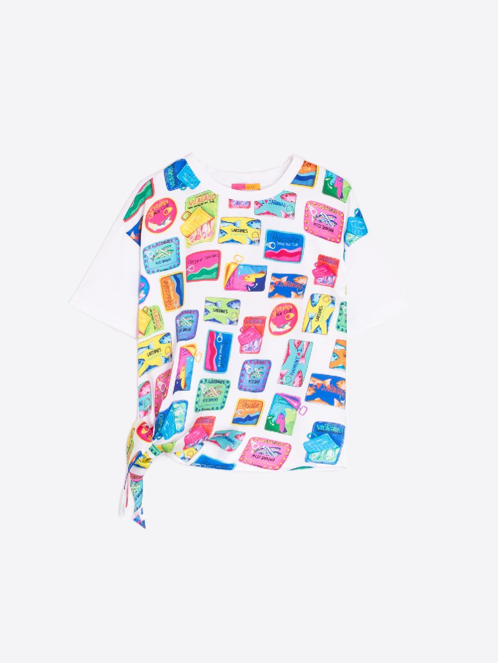 vilagallo CAMISETA NUDO SARDINAS