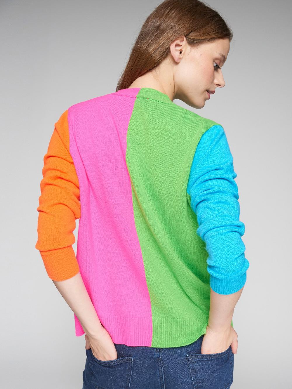 Vilagallo CARDIGAN PUNTO MULTICOLOR